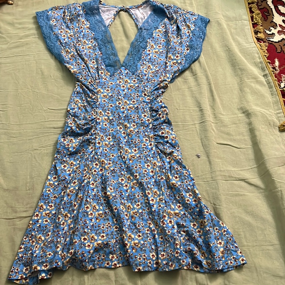 Free People Sweet Talker Mini Dress NWOT Size XS - Picture 2 of 11